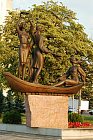 ��������  � ���������������
Monument  in Dnepropetrovsk