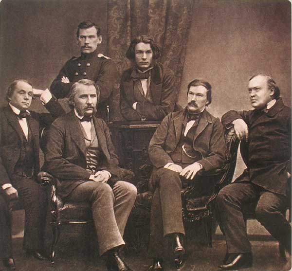 ������� ������� �����������
Portrait of Russian writers