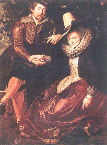 �.�.������. ����������� � ������ ����� ��������� ������
Self-portrait with first wife Izabella Brandt by Peter Paul Rubens