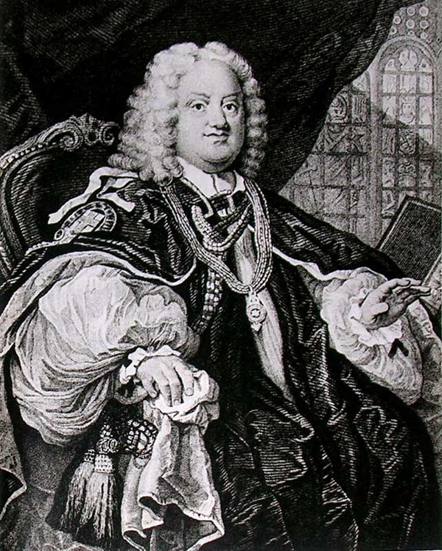 ������ ������. ������� ������
Bishop Goudli by William Hogarth