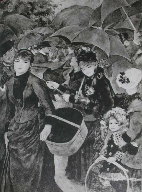 ���� ����� ������. �������
Umbrellas by Pierre-Auguste Renoir