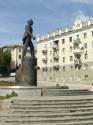 �������� �.�.�������� � ��������
Monument to Yury A. Gagarin in Saratov