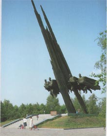�������� ��������-��������� �������� �� ������ � ������
Monument to Soviet-Polish comradeship in arms in Ryazan