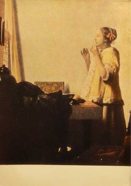�. ������. ����, ����������� ��������
Lady trying on a necklace by Jan Vermeer van Delft
