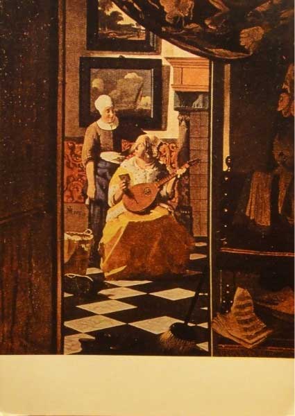 �. ������. �������� ������
The love letter by Jan Vermeer van Delft