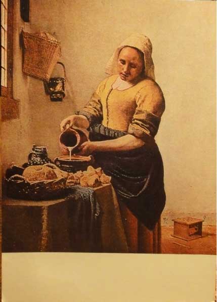 �. ������. �������� � �������� ������
House-maid with a jug of milk by Jan Vermeer van Delft