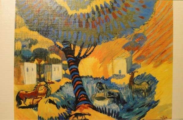 �.�.������. �����. ���������������
At the well. Hot day by Martiros S. Sarian