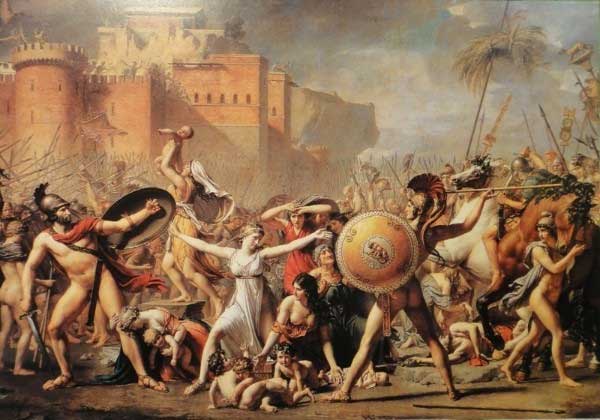 �.�.�����. ����� �������
The battle of Sabinians by Jacques-Louis David