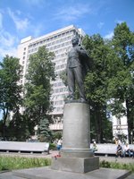 �������� �.�.����� � ������
Monument to Vladimir I. Lenin in Kazan
