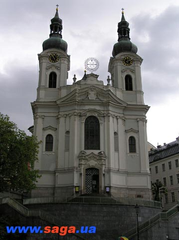 ���� � �������� �����
church in Karlovy Vary