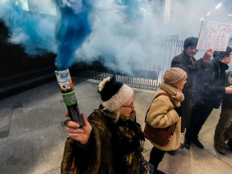 26 ������ 2014. ����� � ��������� ������� ��������
November 26, 2014. Action in support of Nadezhda Savchenko