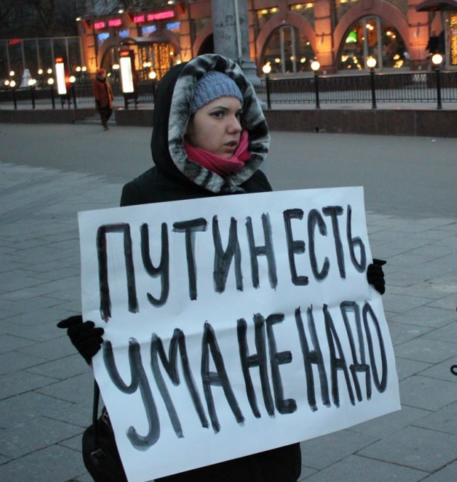 31 ������� 2015. ����� �� ����� ������
October 31, 2015. The picket for change of authority