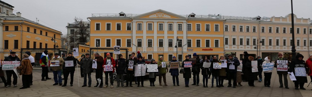 7 ������� 2016. ����� � ��������� ������� ������
February 7, 2016. The action in support of Ildar Dadin