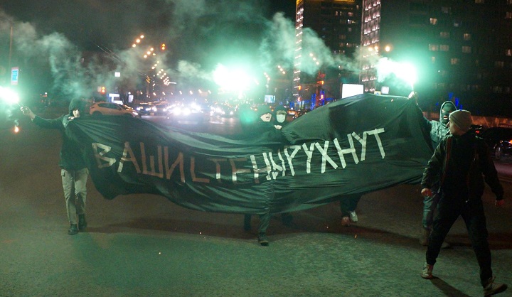 17 ����� 2016. ����� � ��������� ����������� ����������
March 17, 2016. Action in support of Saratov activists