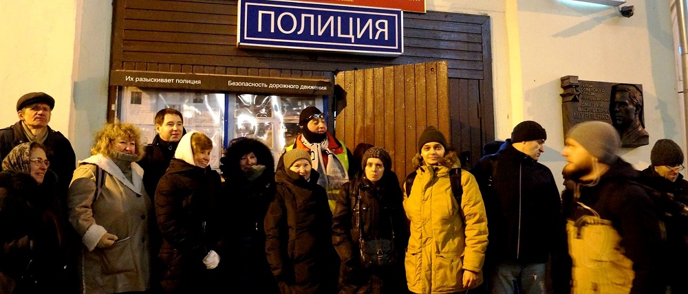 9 ������ 2016. ����� � ������ ������� ������
November 9, 2016. The picket in protection of Ildar Dadin