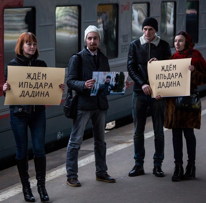 25 ������� 2016. ������� ������� ������
December 25, 2016. The meeting of Ildar Dadin