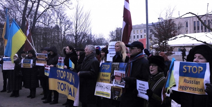2 ������� 2017. ����������� �����
February 2, 2017. Anti-war picket