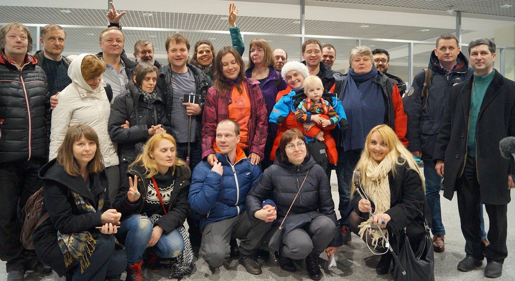 26 ������� 2017. ����������� ������� ������
February 26, 2017. The return of Ildar Dadin