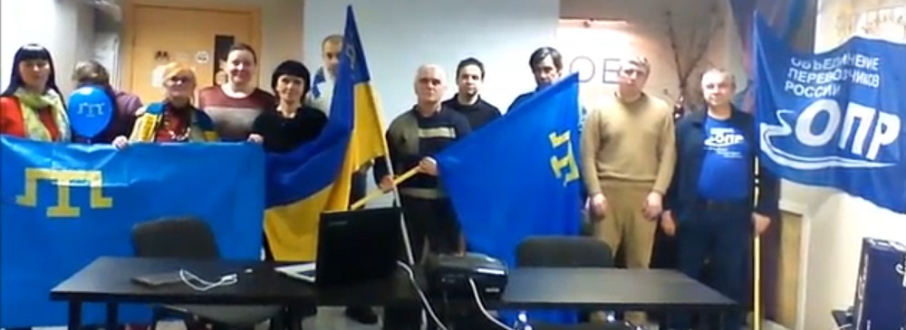 26 ������� 2017. ������ ��������� ������� � �����������
February 26, 2017. Third anniversary of meeting in Simferopol