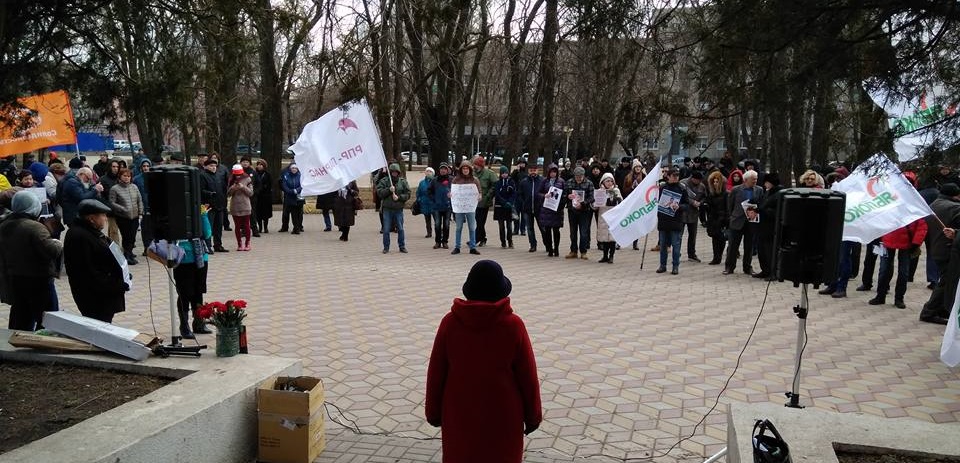 26 ������� 2017. ������ ������ ������ �������
February 26, 2017. The meeting in memory of Boris Nemtsov