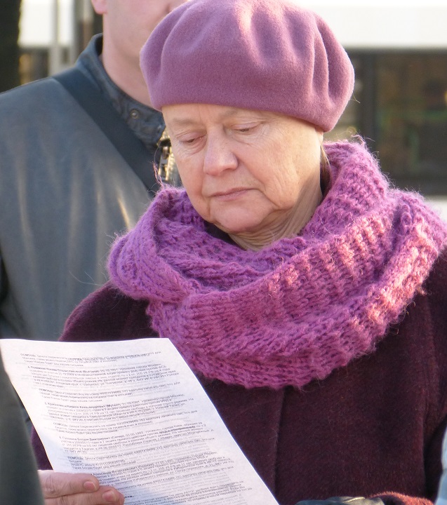 9 ������ 2014. ������ ������ ������� ����������
November 9, 2014.  Meeting against the �Rotenberg's law�