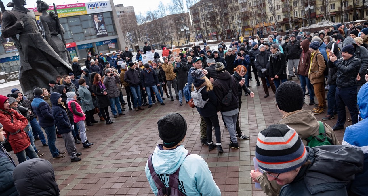 26 ����� 2017. ����� ��� ��� �� �����: ������� ������� �� �����
March 26, 2017. Action �He isn't Demon for us: we request the answers on street�