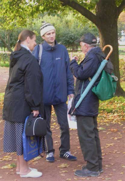 �������� ������������
Veterans of the Isaakiyevskaya square
