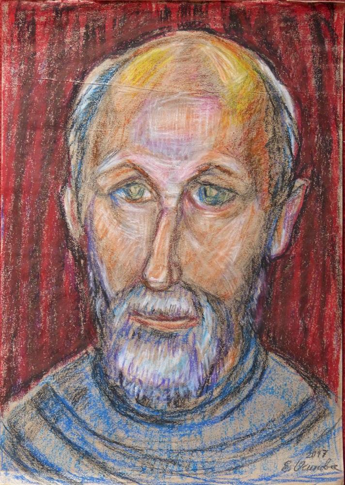 ������� ��������� ����������. ����� �������
Portrait of Valentin Nikitchenko by Helen A. Osipova