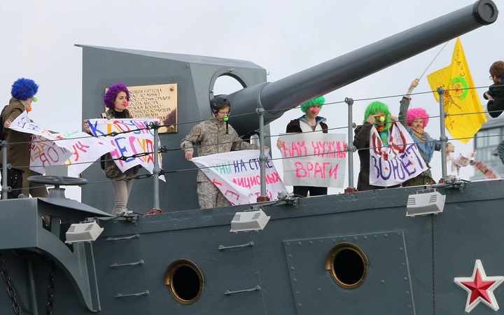 17 �������� 2017. ����������� �����
September 17, 2017. The anti-war action