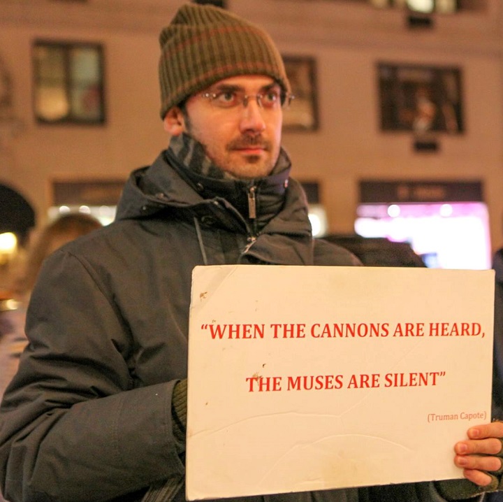 15 ������ 2017. ����������� �����
November 15, 2017. The anti-war picket