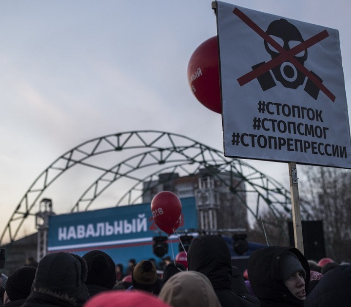 26 ������ 2017. ������� � �������� ���������
November 26, 2017. The meeting with Alexis Navalny