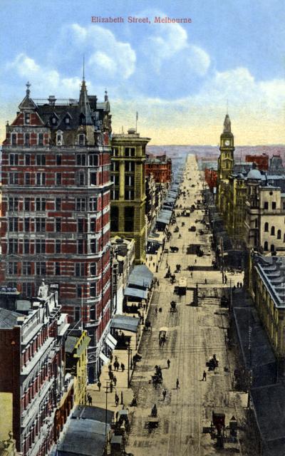�������� ��������������� �����. ���������
Postal card �Elizabeth Steeet. Melbourne�