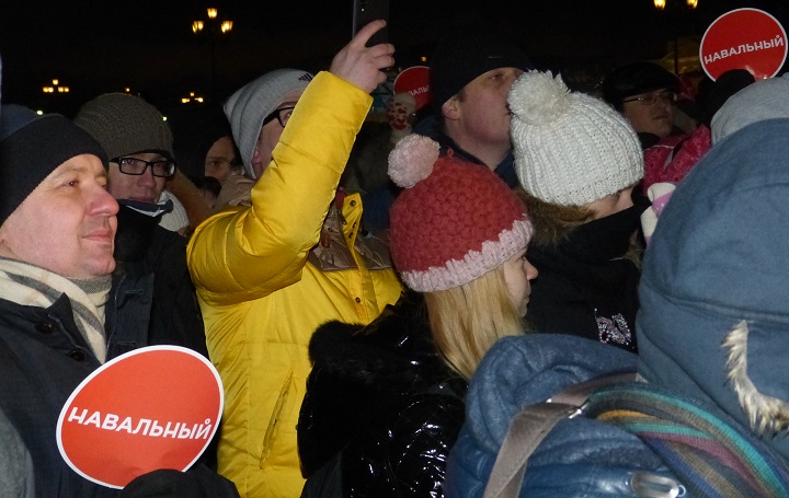 30 ������� 2014. ������� �� ��������
December 30, 2014. The gathering on the Manezhnaya square