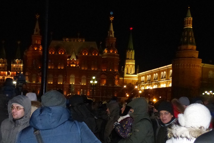 30 ������� 2014. ������� �� ��������
December 30, 2014. The gathering on the Manezhnaya square