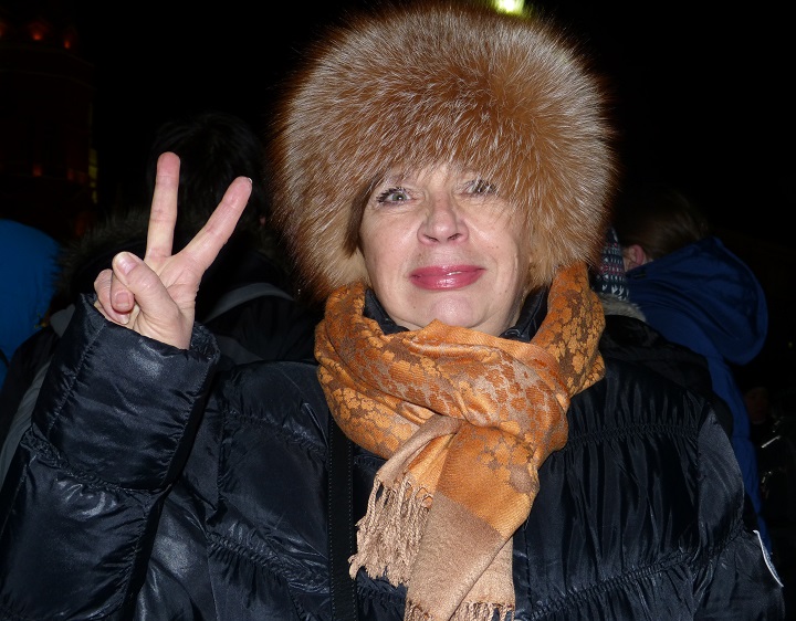 30 ������� 2014. ������� �� ��������
December 30, 2014. The gathering on the Manezhnaya square