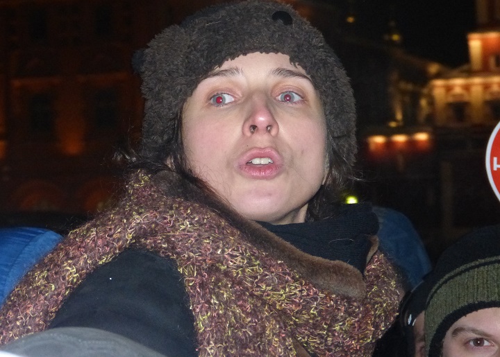 30 ������� 2014. ������� �� ��������
December 30, 2014. The gathering on the Manezhnaya square
