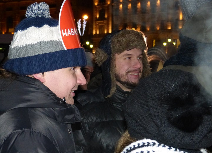 30 ������� 2014. ������� �� ��������
December 30, 2014. The gathering on the Manezhnaya square