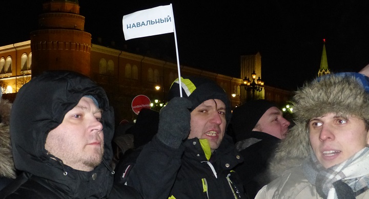 30 ������� 2014. ������� �� ��������
December 30, 2014. The gathering on the Manezhnaya square