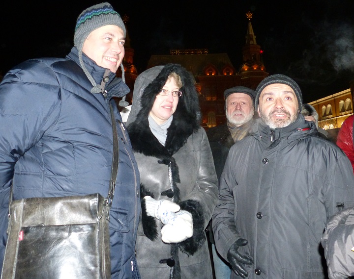 30 ������� 2014. ������� �� ��������
December 30, 2014. The gathering on the Manezhnaya square