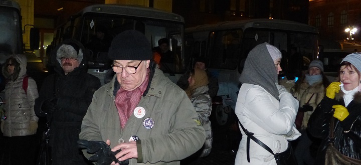 30 ������� 2014. ������� �� ��������
December 30, 2014. The gathering on the Manezhnaya square