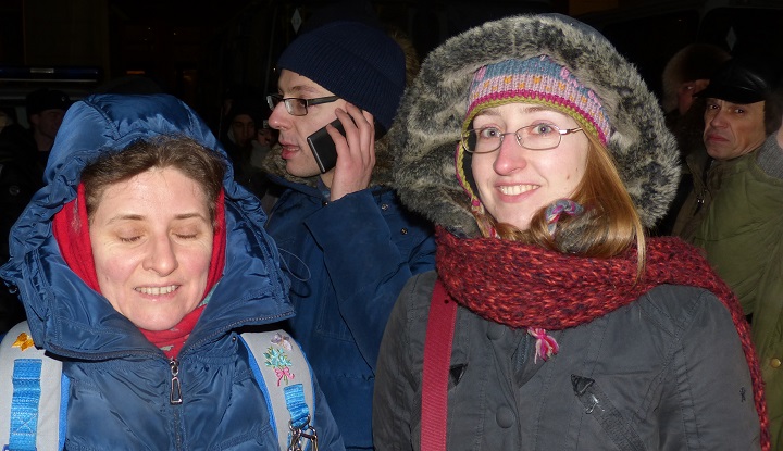 30 ������� 2014. ������� �� ��������
December 30, 2014. The gathering on the Manezhnaya square