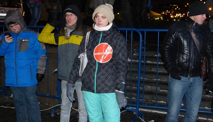 30 ������� 2014. ������� �� ��������
December 30, 2014. The gathering on the Manezhnaya square
