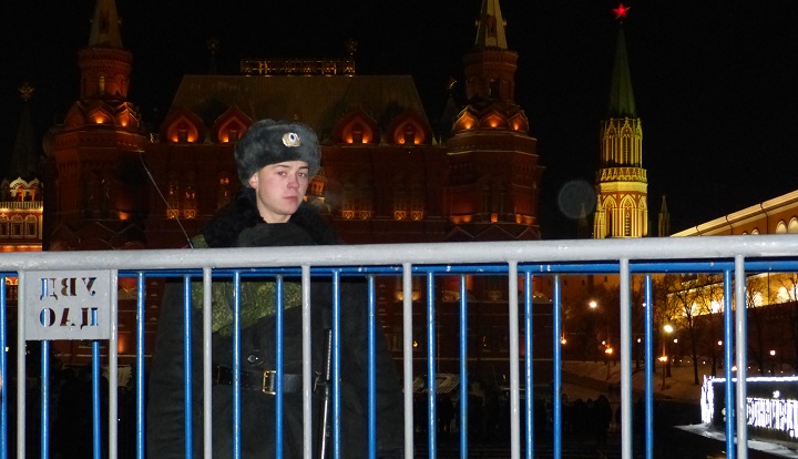 30 ������� 2014. ������� �� ��������
December 30, 2014. The gathering on the Manezhnaya square