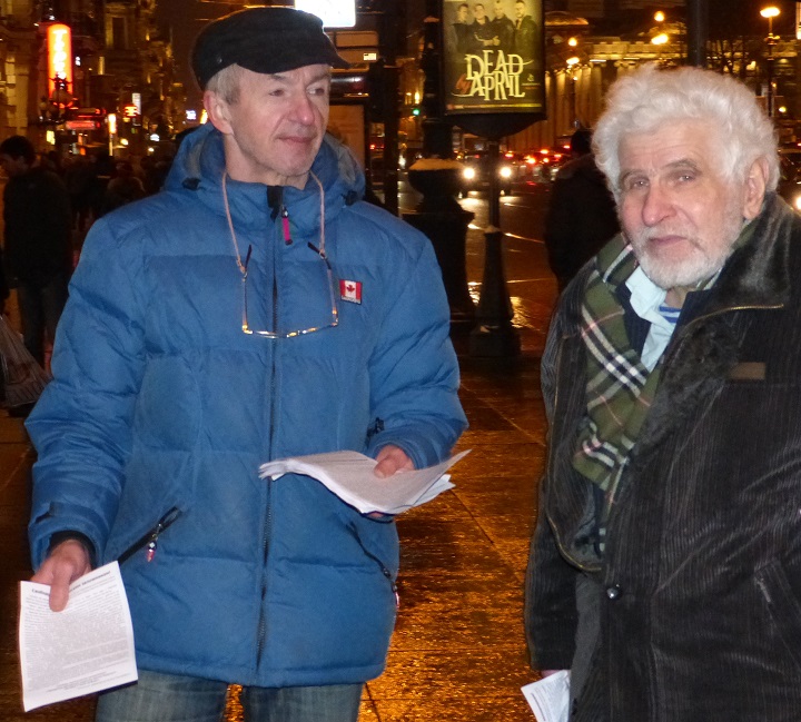 26 ������ 2015. ������������� �������� ������������ ����������!�
January 26, 2015. The vigil �Free political prisoners!�