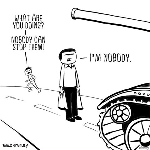 ����� �������. � - �����
I'm nobody by Pablo Stenley