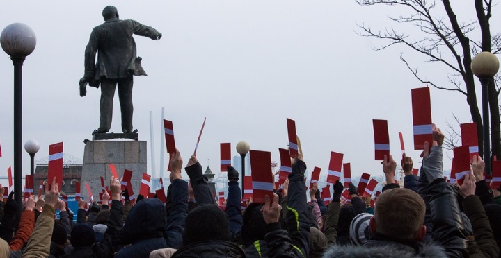 24 ������� 2017. ���������� ������� ���������� � ����������
December 24, 2017. Promotion of Alexis Navalny in president