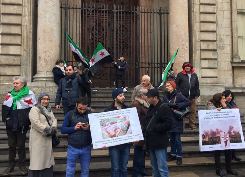 7 ������ 2018. ������ ���� ����� �� �����
January 7, 2018. 2nd day of rage for Syria