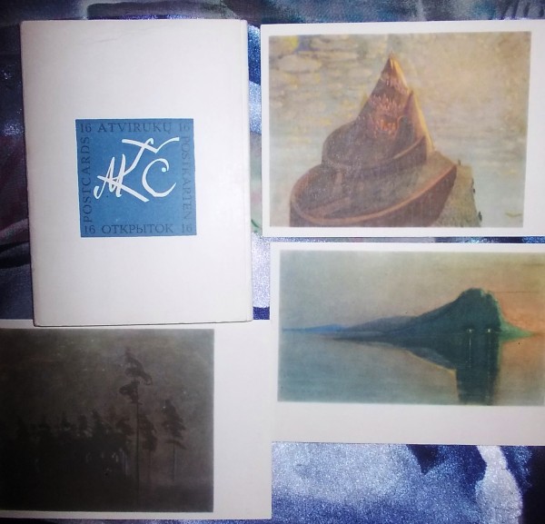 ����� �������� ��.�.�������
Set of postal cards �M.K.Ciurlionis�