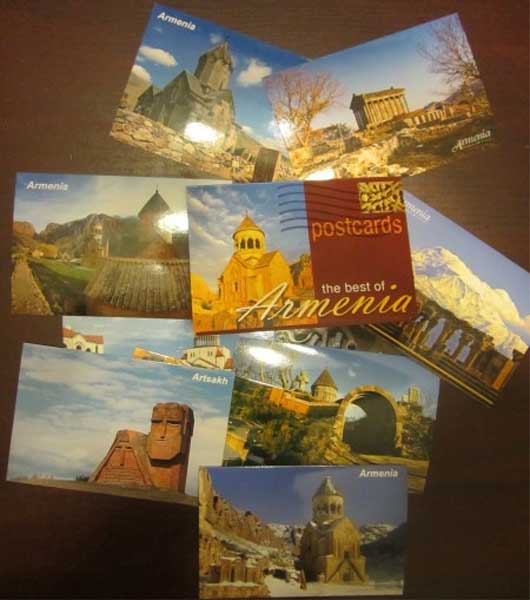 ����� �������� ������� � �������
Set of postal cards �The best of Armenia�