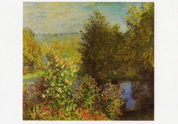 �������� ����� ����. ������ ���� � ���������
Postal card �The corner of a garden in Monjeron by Claude Oscar Monet�